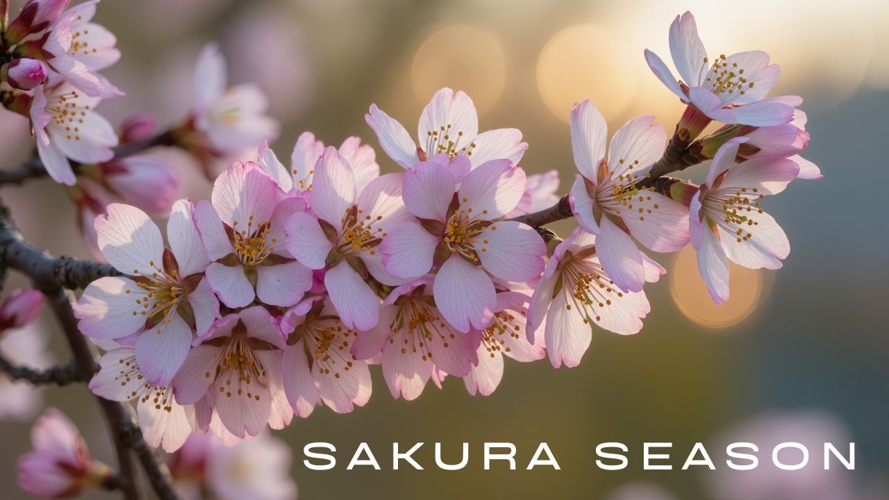 Peaceful Japanese Sakura - Calming Zen Music for Relaxation, Study & Tranquility