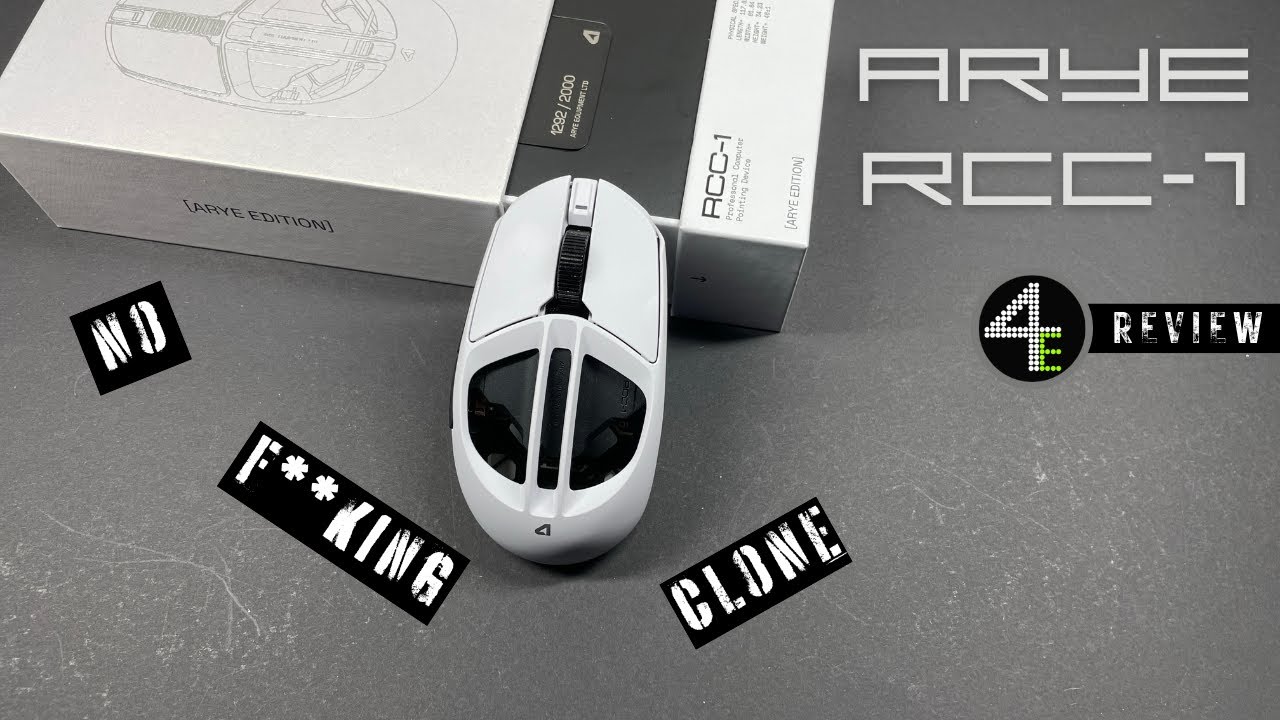 Arye RCC-1 Review | Die Gaming Maus die keine G303 sein will.