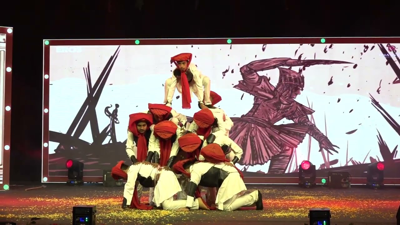 Malhari Theme Dance | Greenergy School Sangli  | Annual Function 2025-26
