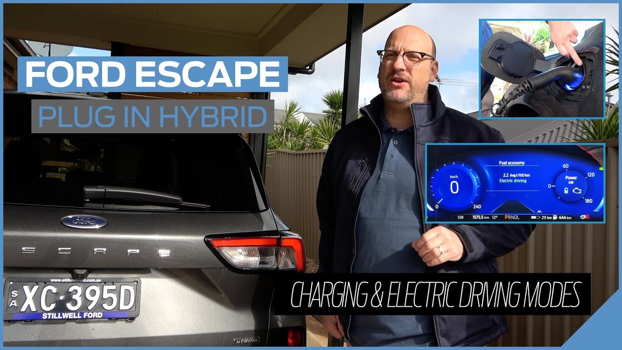 Ford Escape PHEV Plug-in Hybrid (Австралия) — как заряжать и использовать режимы электропривода