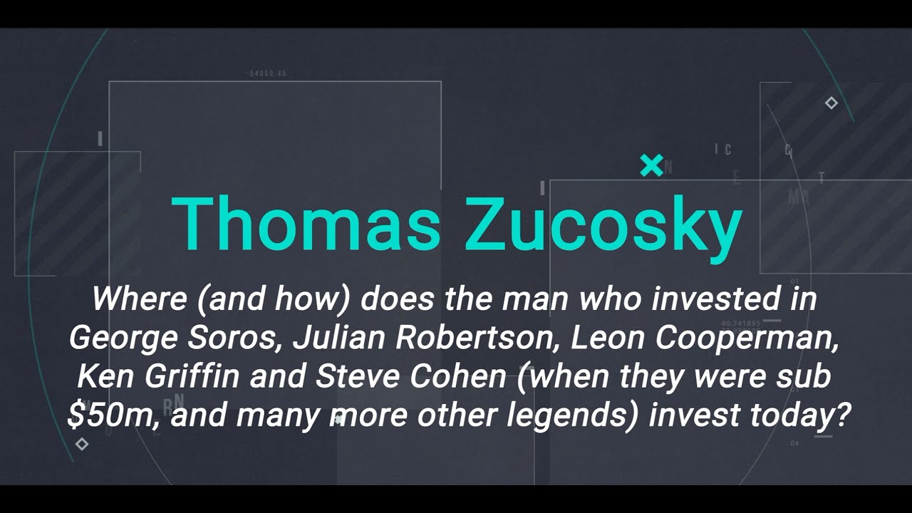 From Soros to MultiManager 2.0: Where 40yr hedge fund veteran Zucosky invests now