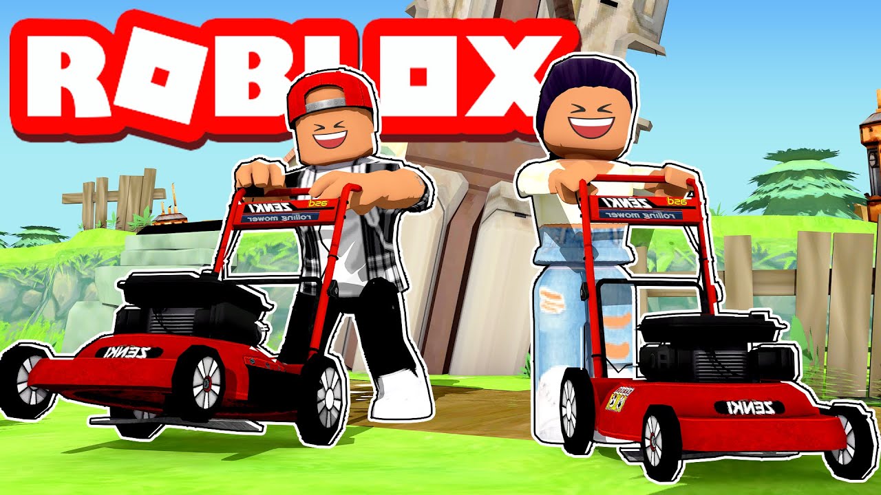 ROBLOX LAWN MOWING SIMULATOR!