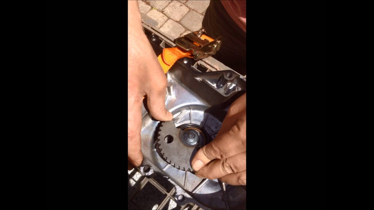 how to put together a chinese scooter's 49cc gy6 kick start assembly
