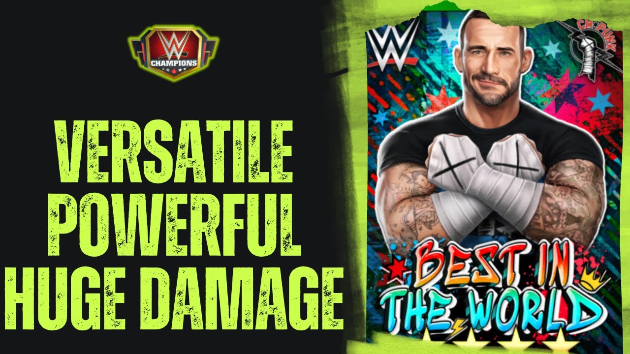 CM PANK НЕВЕРОЯТЕН в геймплее WWE Champions-6 Star Bronze