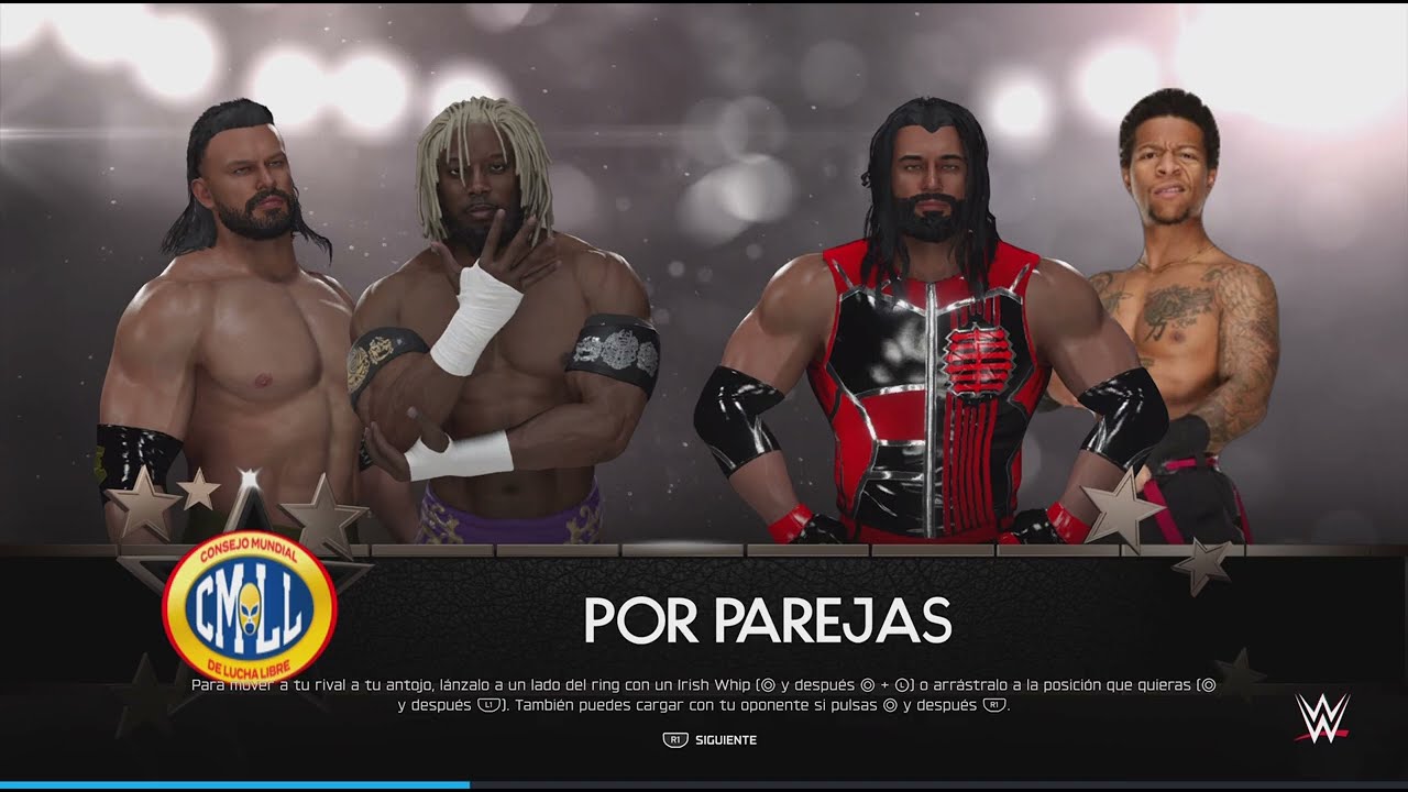 Janela billones & Godson vs Jack Austin & Lio Rush ||CMLL Universe mode