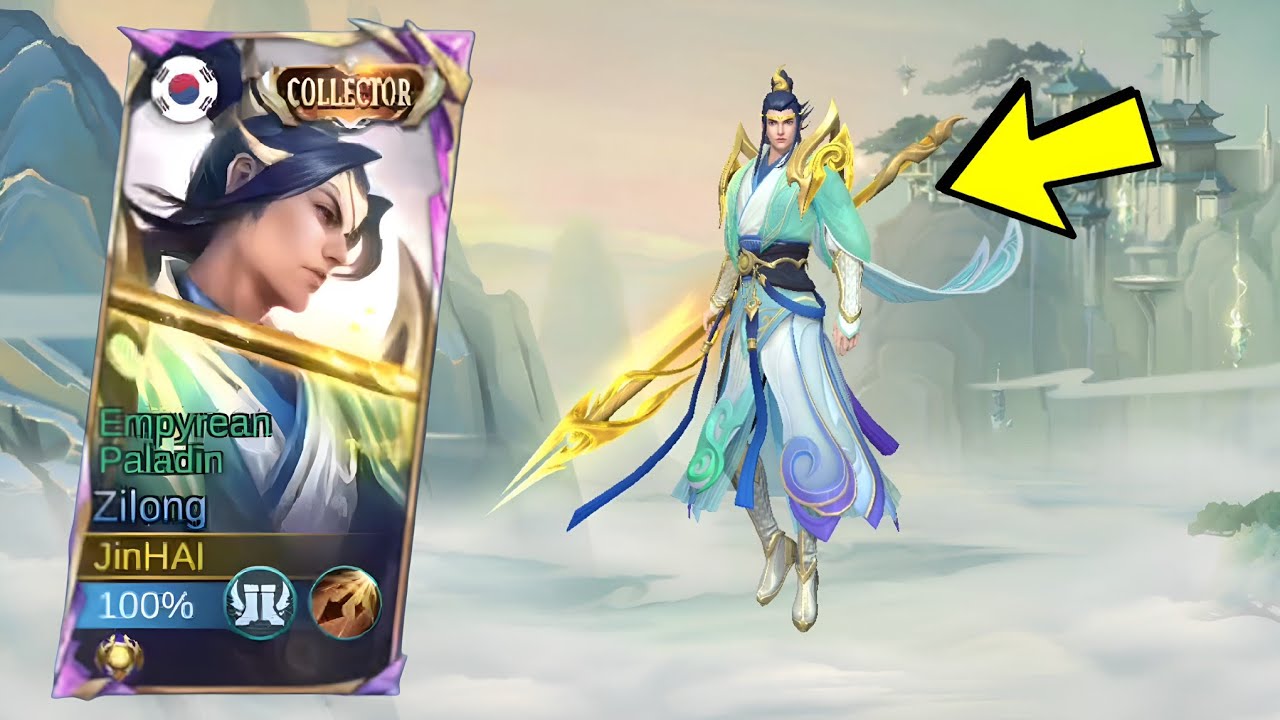 FINALLY ZILONG COLLECTOR SKIN EMPREAN PALADIN IS BACK