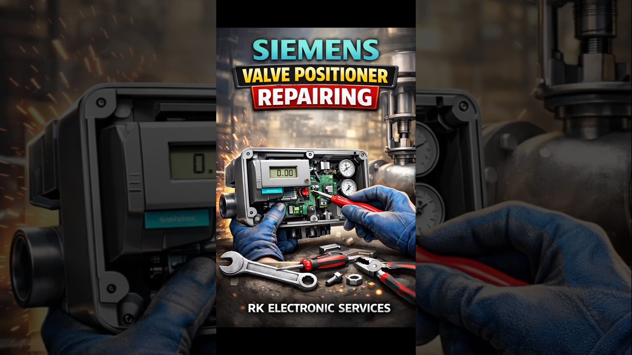 Siemens Valve Positioner Repair | Industrial Control Valve Repair | RK Electronic Services