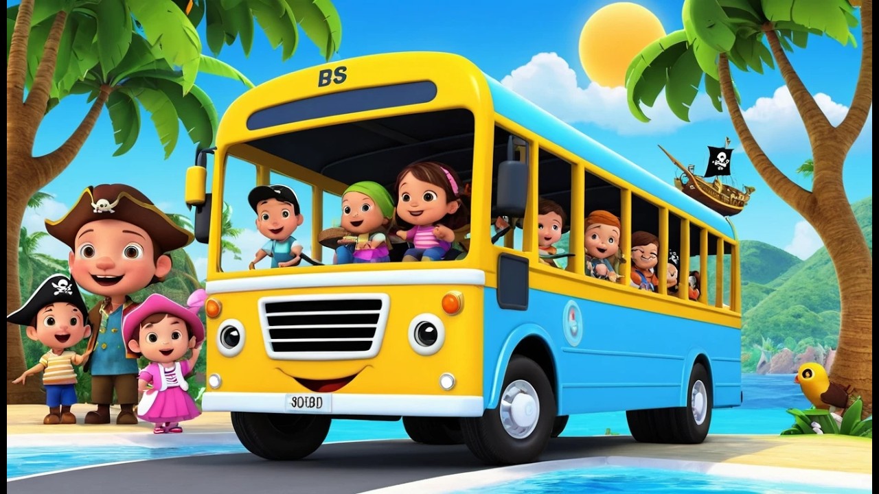 🚌 Автобус на колёсах – поездка на пиратск