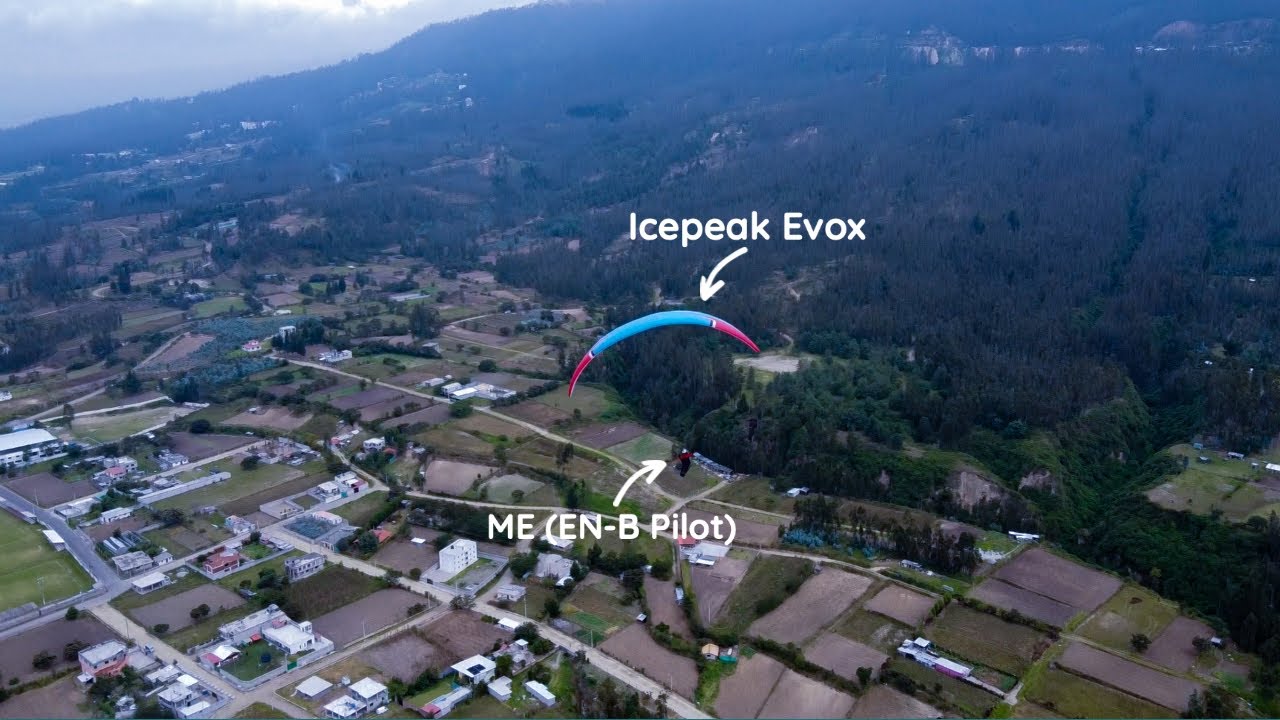 EN-B pilot on a comp (CCC) paraglider??? | Flying a Niviuk Icepeak Evox