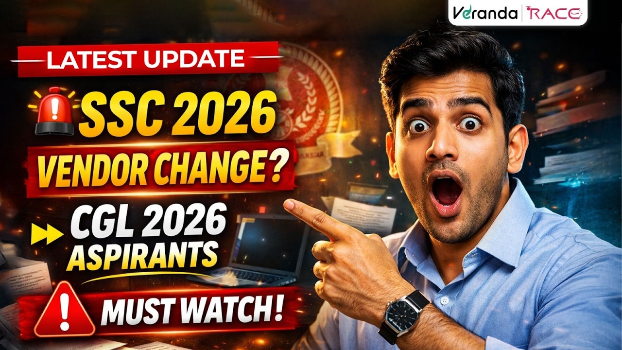 SSC EXAMS 2026 | NEW VENDOR | RECENT UPDATE | PATTERN CHANGE | MUST WATCH |BY VIJAY RAGHUL SIR 🔴