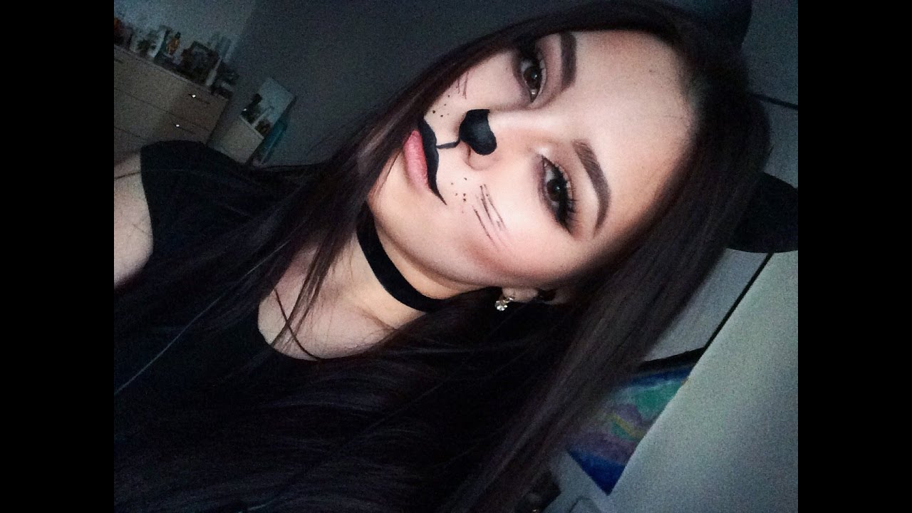 Макияж кошки на хэллоуин | Halloween Cat makeup