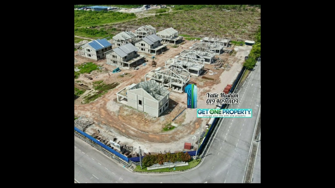 Rumah Berkembar 2 Tingkat di Tasek Gelugur