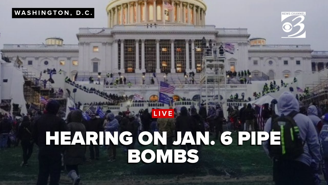 LIVE: Jan. 6 investigation committee holds hearing to look into DNC and RNS pipe bombs