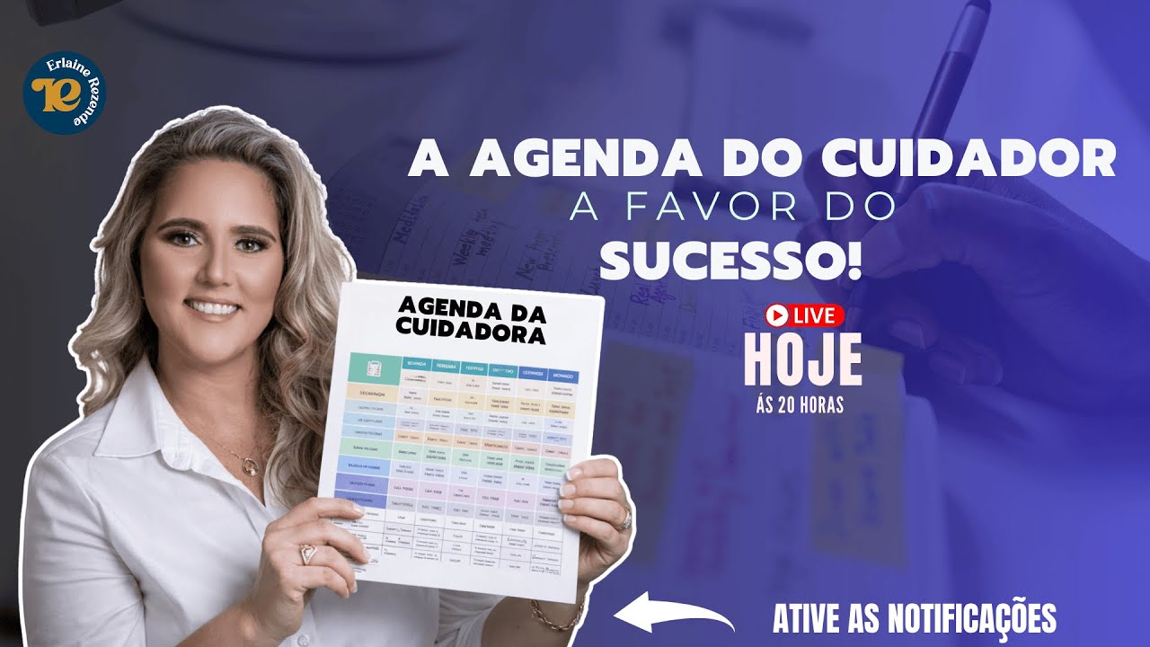 Live - A agenda do Cuidador a favor do SUCESSO! - 24/02/2026