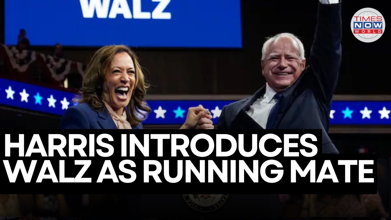 Kamala Harris Introduces Tim Walz As Vice Presidential Nominee At Philadelphia Rally