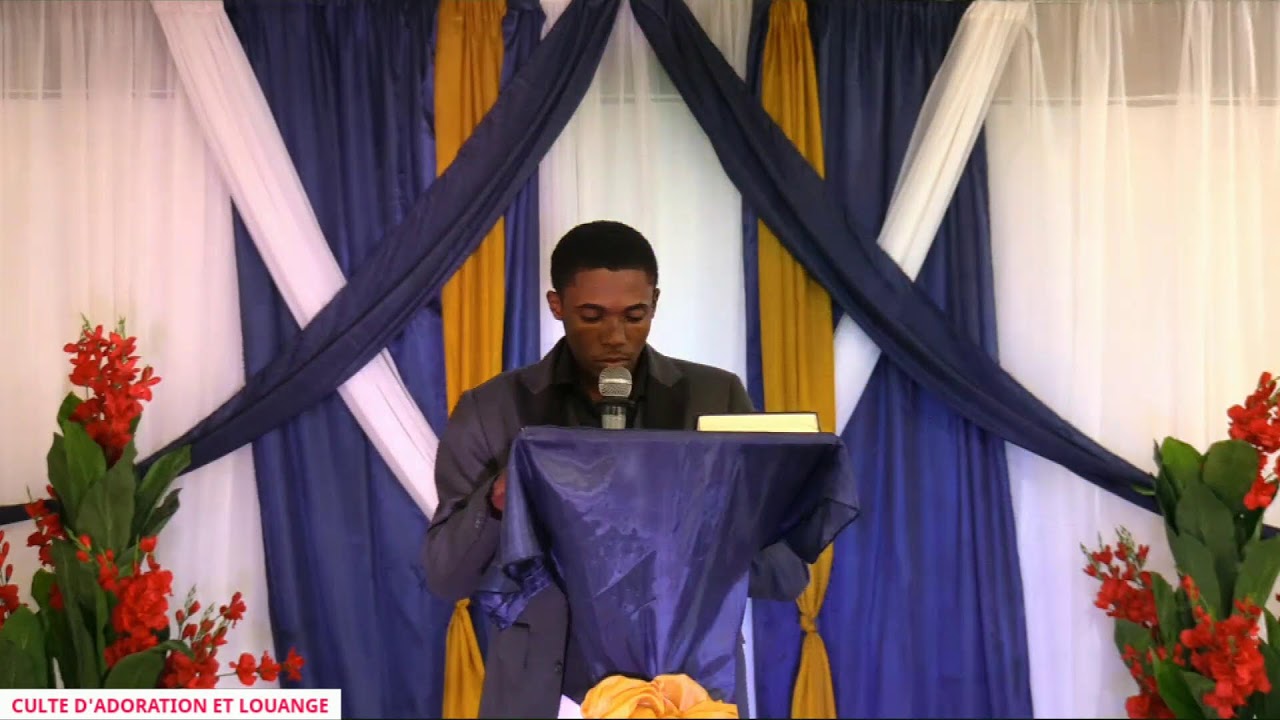 CULTE D'ADORATION ET LOUANGEÀ TFC DIM 22 FEV 2026. AP. ELVENS CLEOPHAT