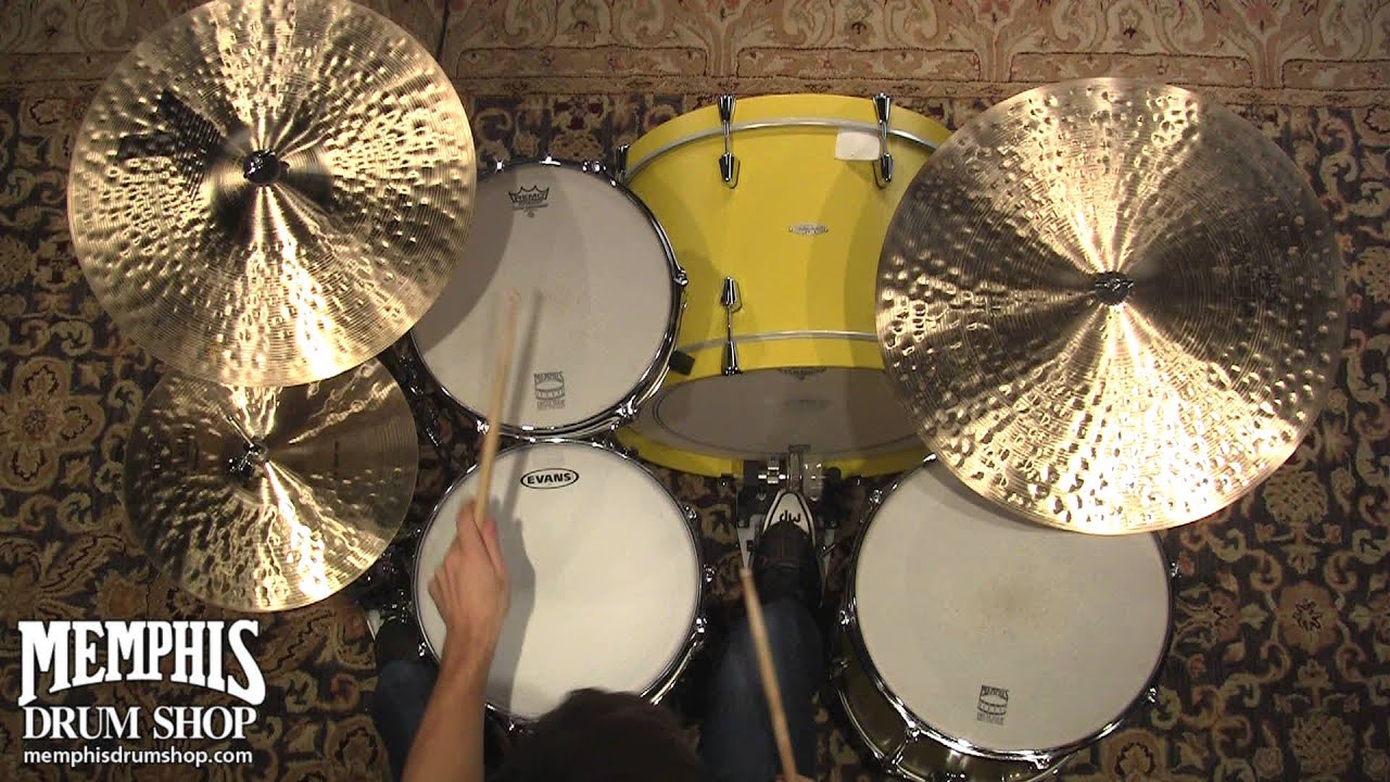 C&C Custom Maple/Gum Drum Set 22/13/16 - Sole Yellow
