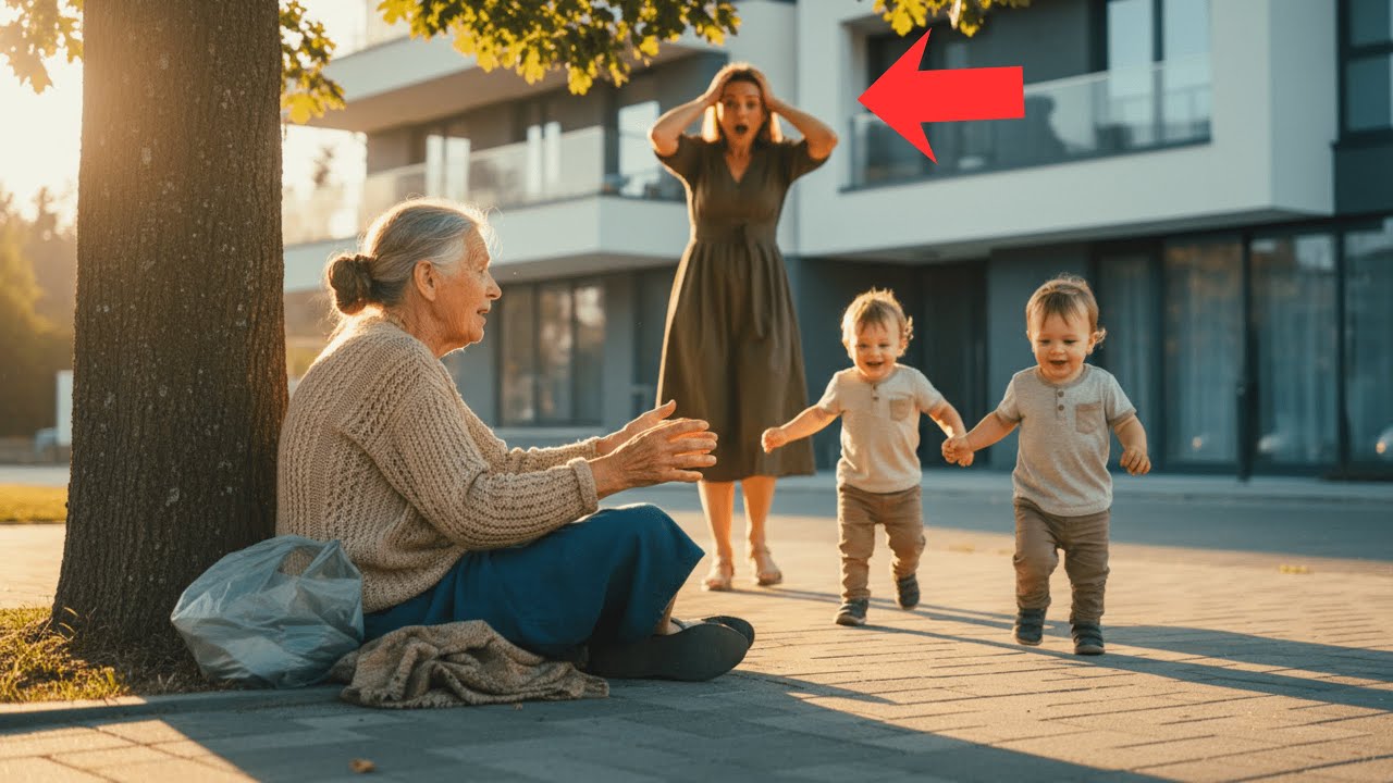 BLIŹNIĘTA MILIONERKI NIE MÓWIŁY… AŻ BIEDNA, BEZDOMNA STARUSZKA ZMIENIŁA WSZYSTKO
