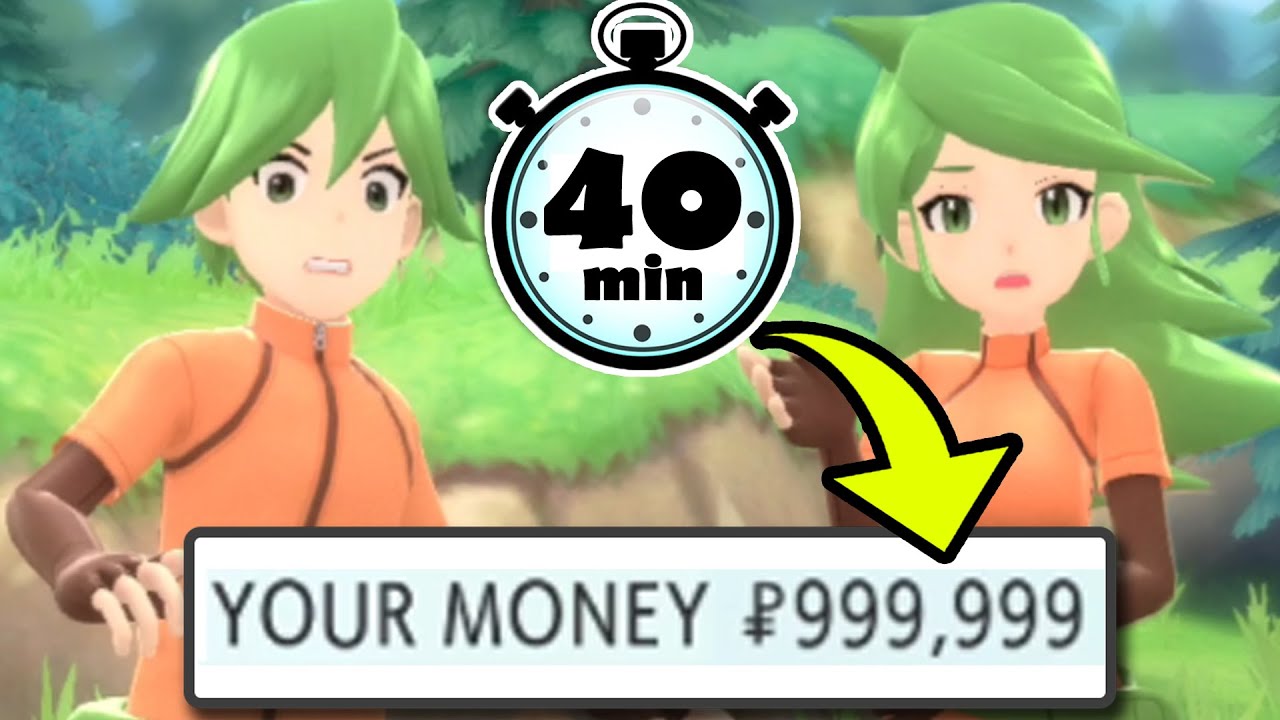🤑 EASY EARLY 999,999 MAX MONEY in 40 Minutes! Pokemon Brilliant Diamond Shining Pearl!