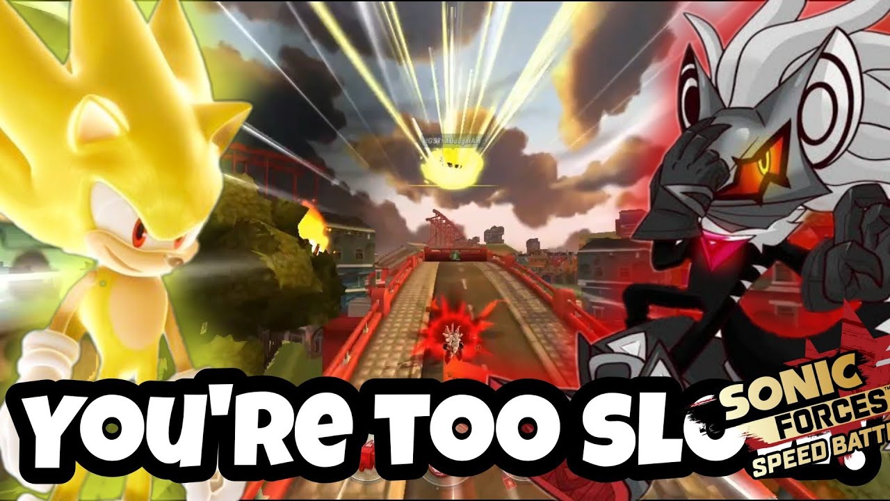 Max level Super Sonic Can Catch Up With infinite! (lvl 16 Vs lvl 8)