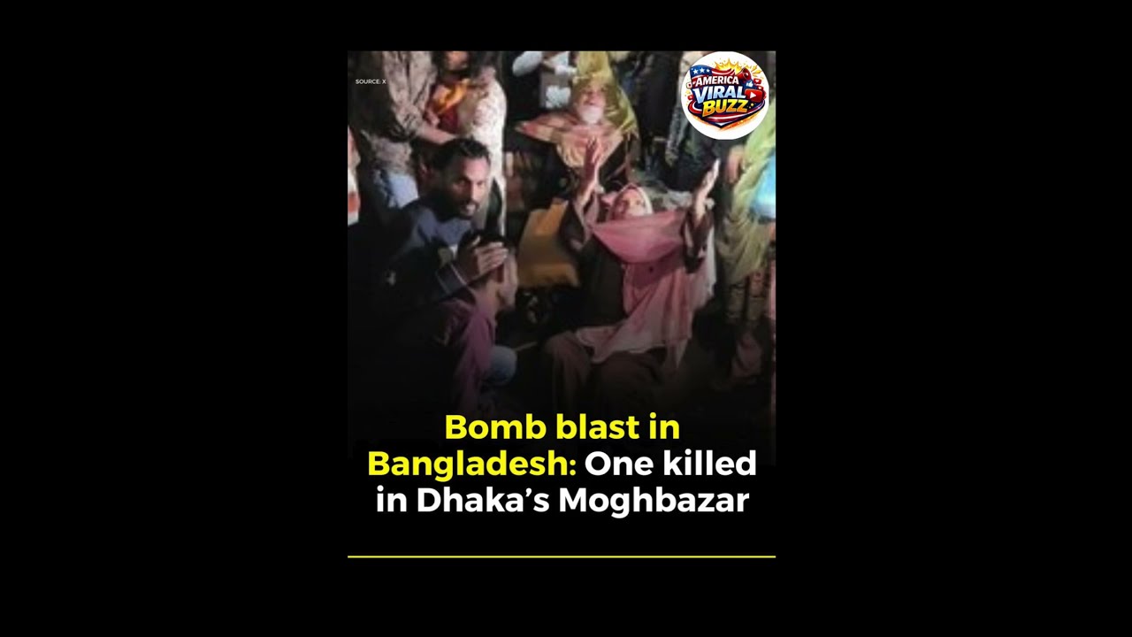 Deadly Explosion in Dhaka 🚨 | Man Killed After Crude Bomb Thrown From Flyover #shorts