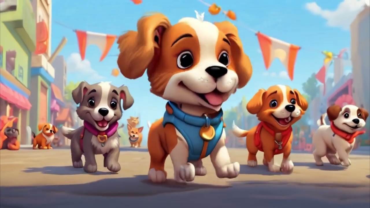 Join the Fun: The Bouncy Parade - A Musical March for Kids!