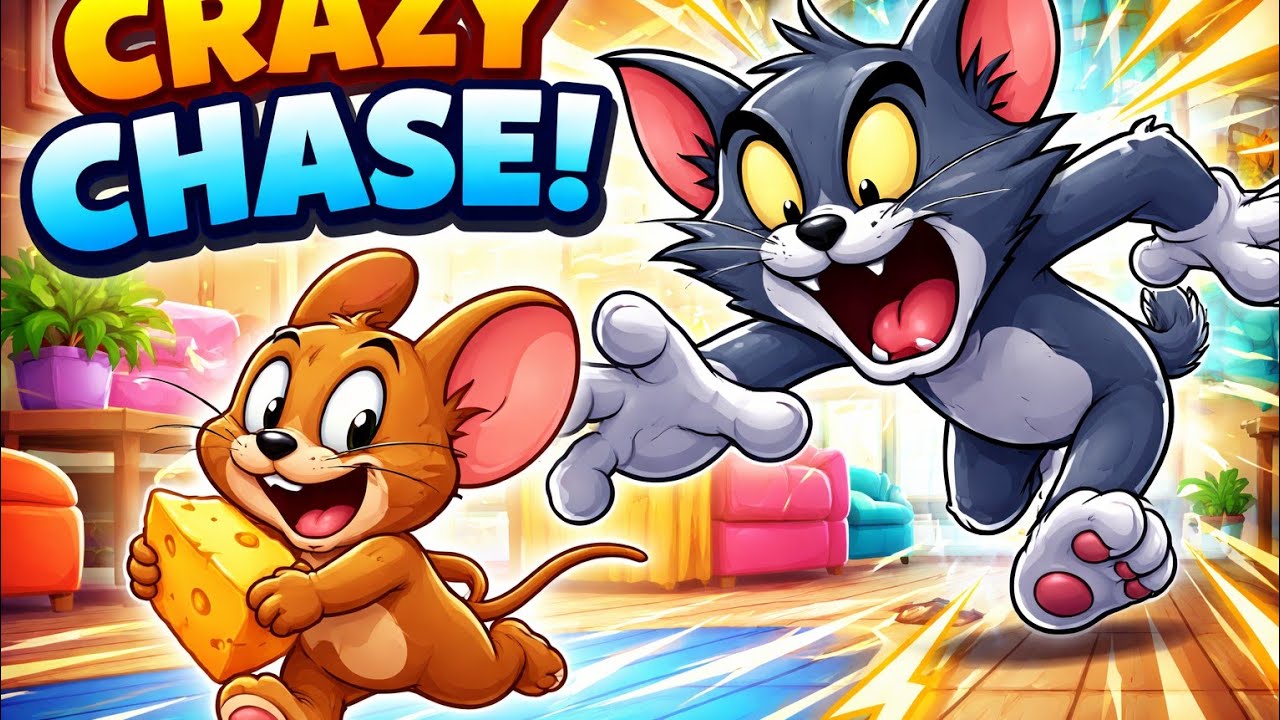 Crazy Cartoon Chase 😱🔥 | Non-Stop Fun Animation