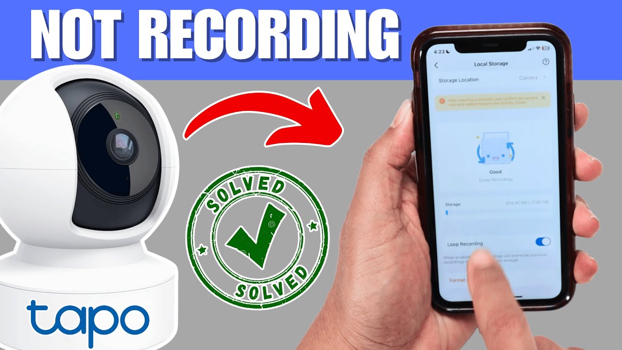 Tapo C200 не записывает? Вот как это быстро исправить!