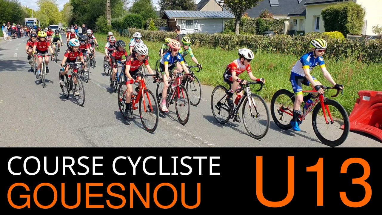 Course cycliste U13/benjamins de Gouesnou 2023