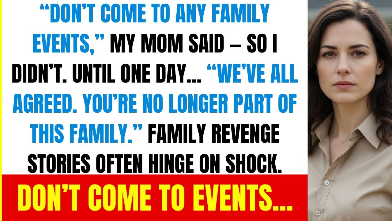 “Don’t Come to Any Family Events,” My Mom Said — So I Didn’t. Until One Day…