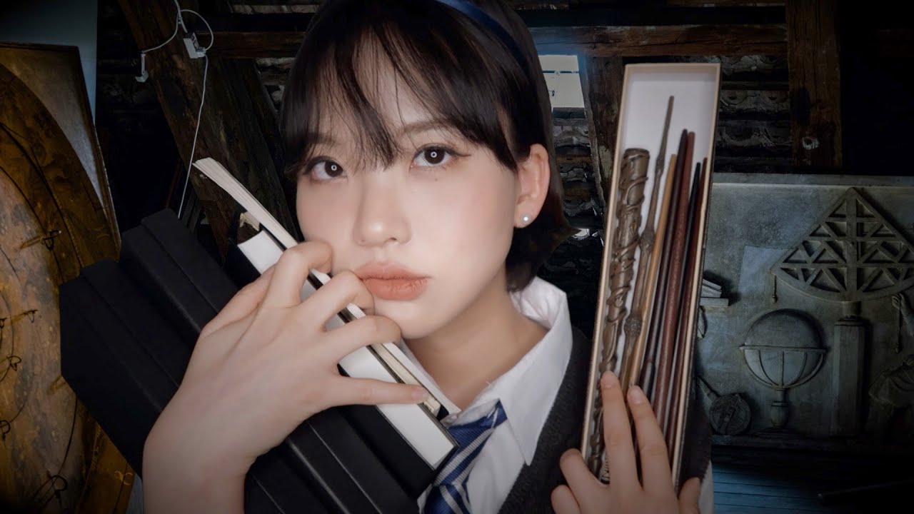 ASMR ⚡ Гарри Поттер Props Whispering & Tapping ASMR ⚡