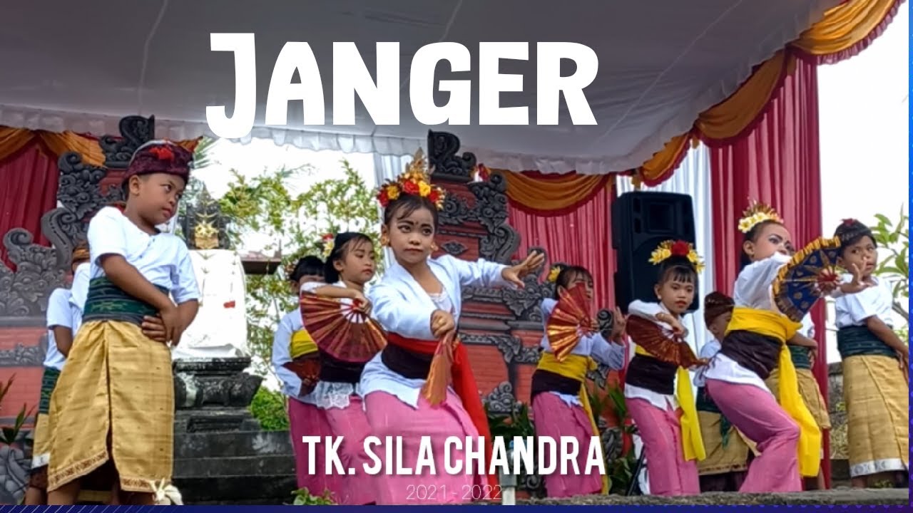 Pentas Tari Janger : Perpisahan TK Sila Chandra Batubulan 2022