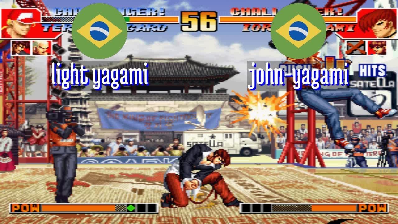 FT5 @kof97: light yagami (BR) vs john-yagami (BR) [King of Fighters 97 Fightcade] May 21
