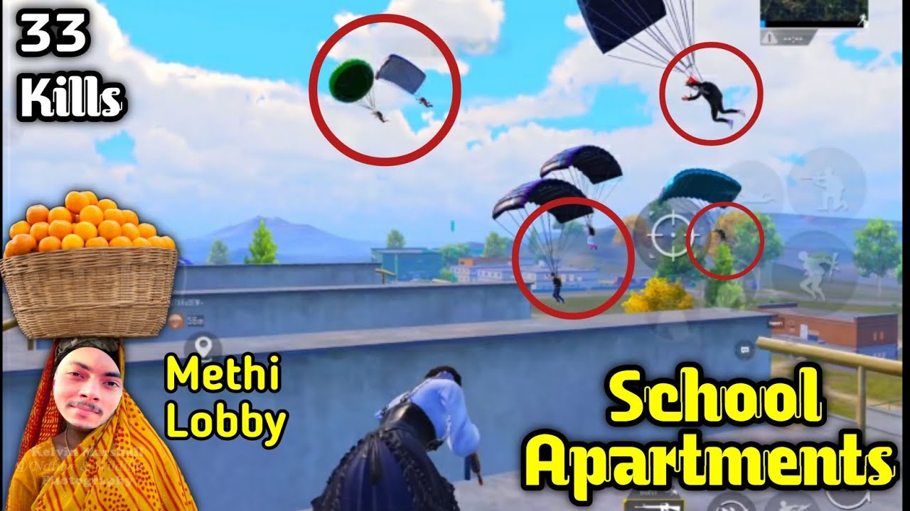 33 Kills / Methi Lobby / PUBG MOBILE