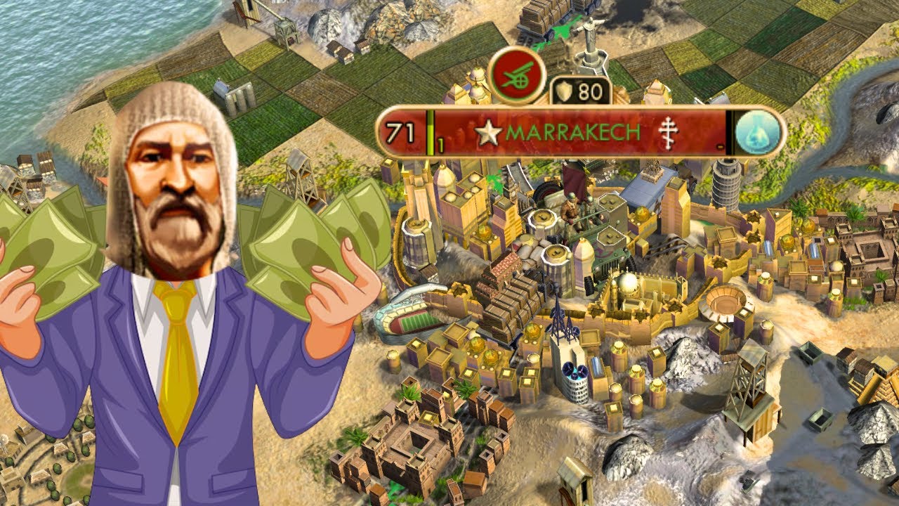 Becoming an Economic Super Power in CIV 5  |  Desert Empire Finale