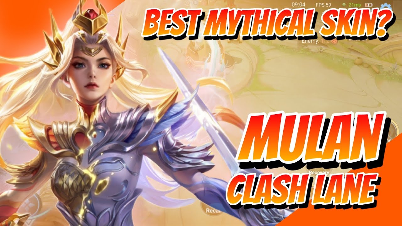 Mulan - Wings of Light | Clash lane Gameplay | Honor of Kings | HoK