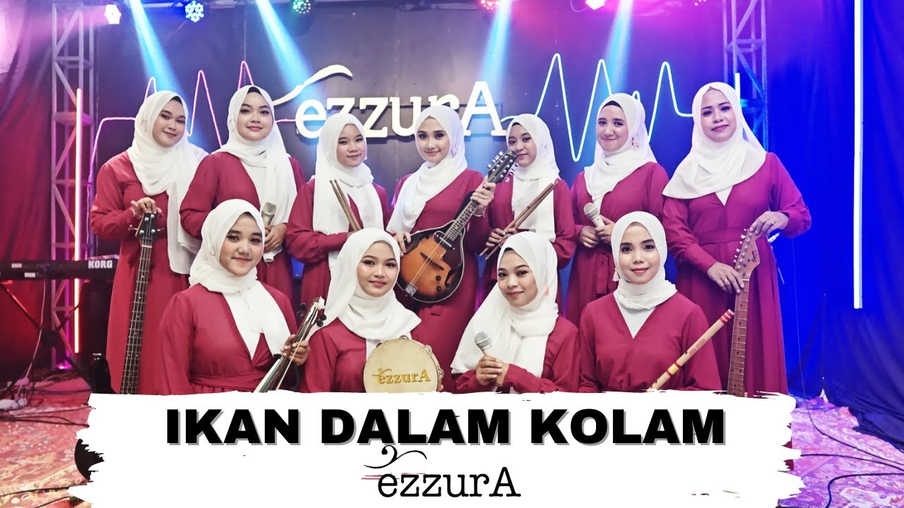 IKAN DALAM KOLAM! LAGU GAMBUS YANG LAGI VIRAL DIMANA-MANA, QASIDAH EZZURA COBA BAWAIN NIH TONTON YUK