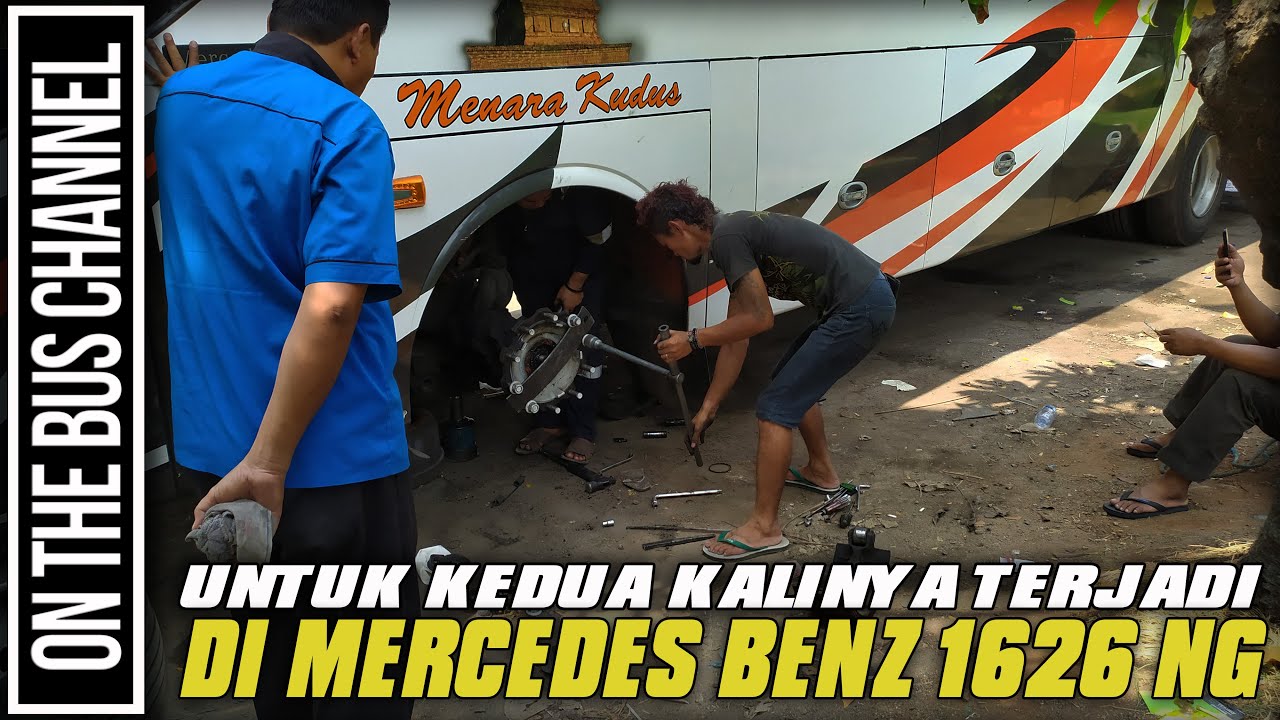 Untuk kedua kalinya Mercedes Benz 1626 Trouble di Laher, Tapi kita belajar dari pengalaman