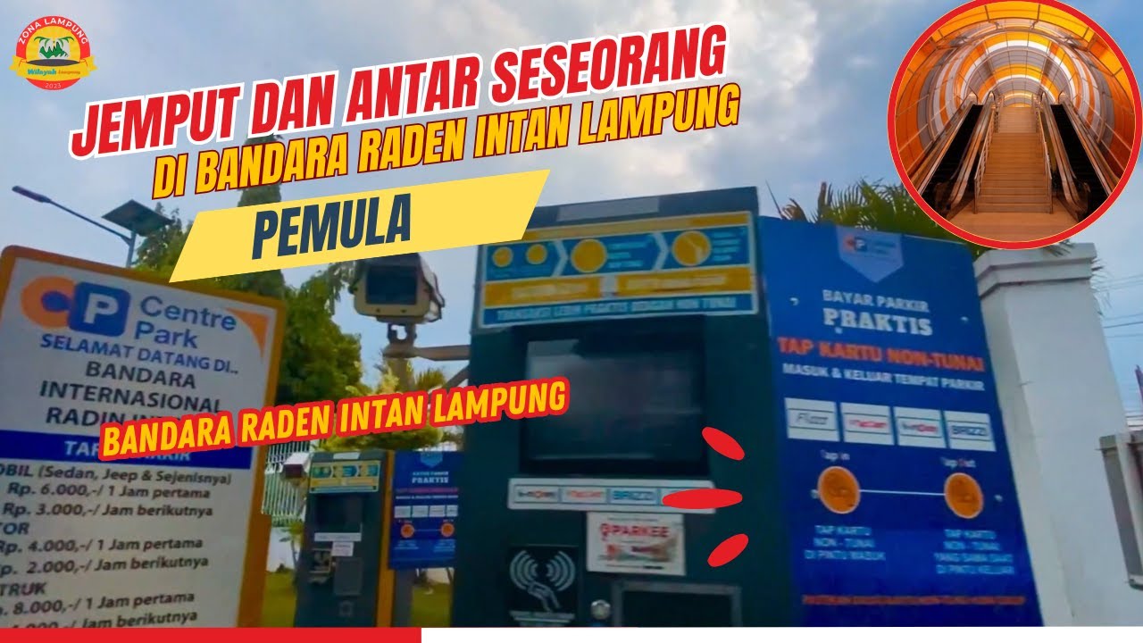Cara Jemput dan Antar di Bandara Raden Intan Lampung