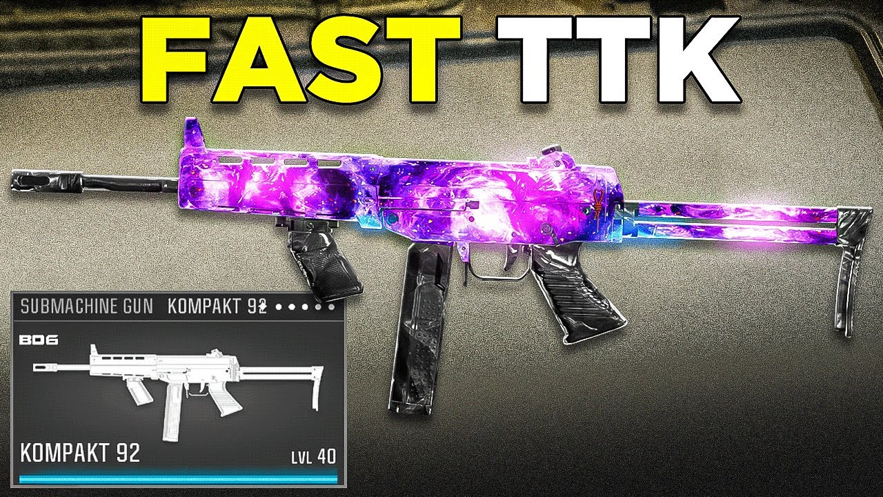 Warzone's FASTEST KILLING SMG 👑 (Best Kompakt 92 Class Setup) - BO6