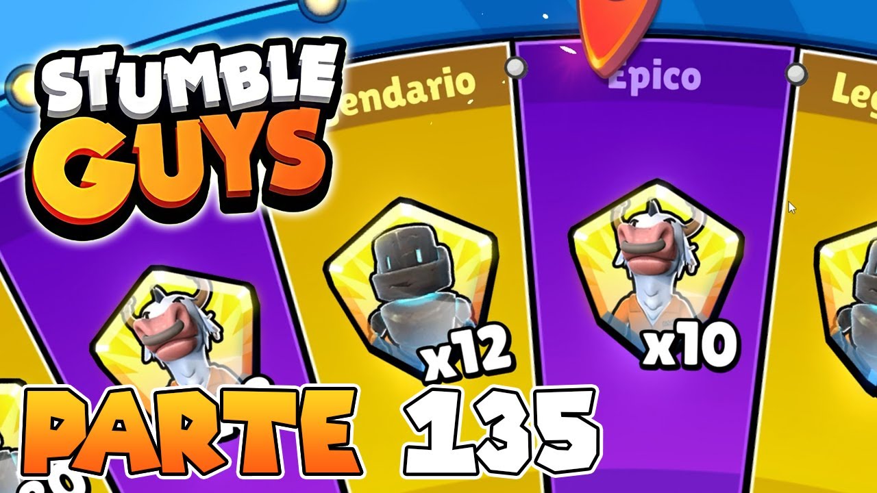 ¡NUEVA SKIN DE LA RULETA ELEMENTAL! | PARTE #135 | STUMBLE GUYS