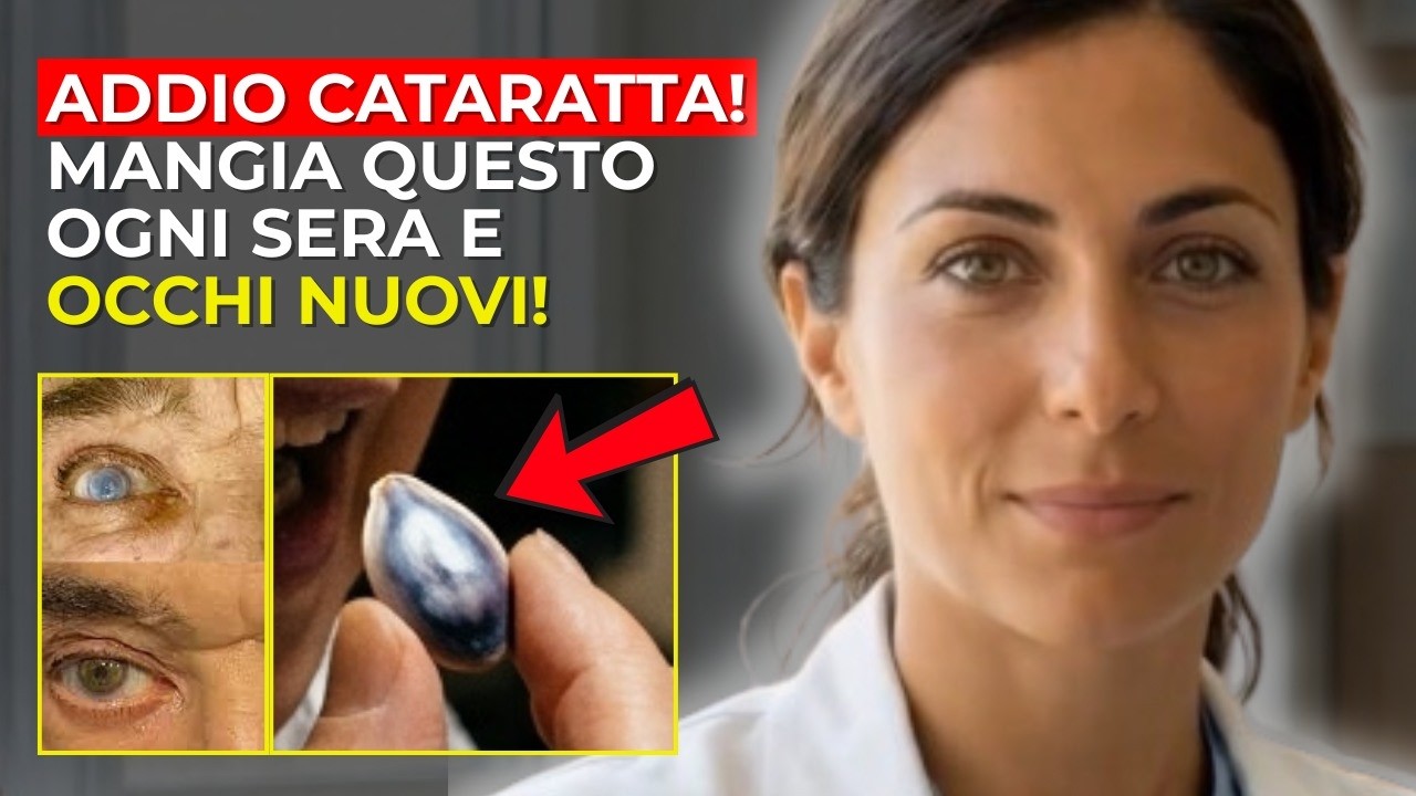 Il medico rivela l'alimento che ripara la vostra vista mentre dormite.