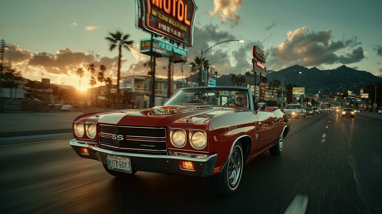 Golden Hour Escape | 70s Soft Rock Retro Pop Drive Vibes