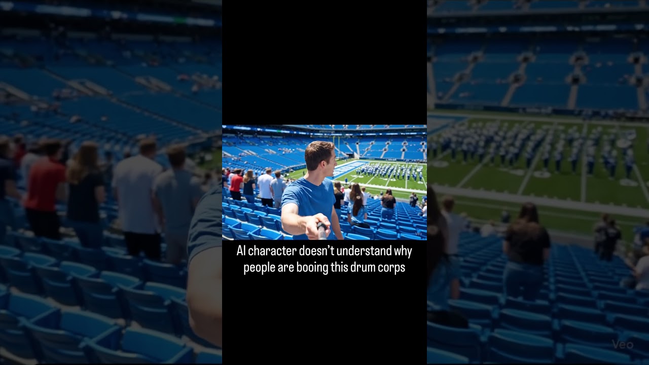 #dci First time watching the bluecoats be like #drumcorps #drumcorpsinternational #googlegemini