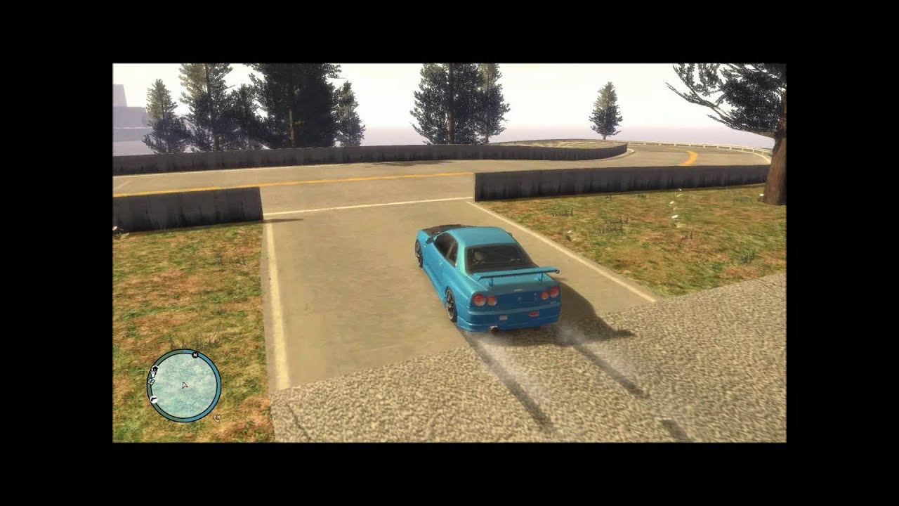 Drifting Gta IV Nissan skyline R34 V-Spec II Vs Camaro hankook
