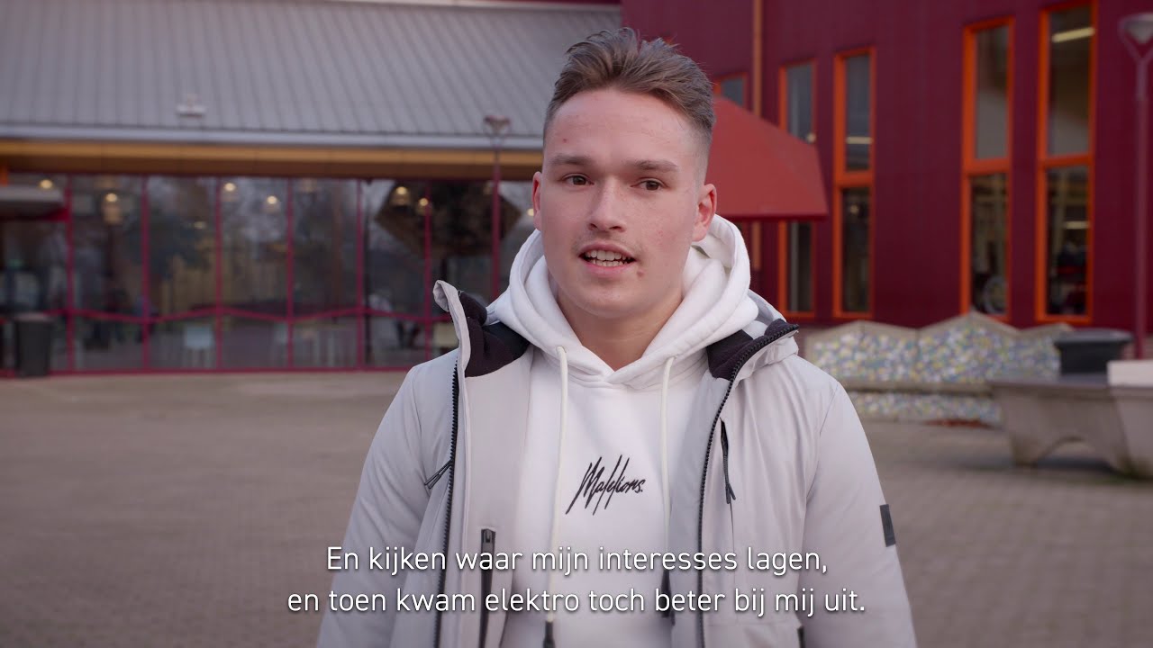 Werken en leren in de elektrotechniek - Quincy aan het woord