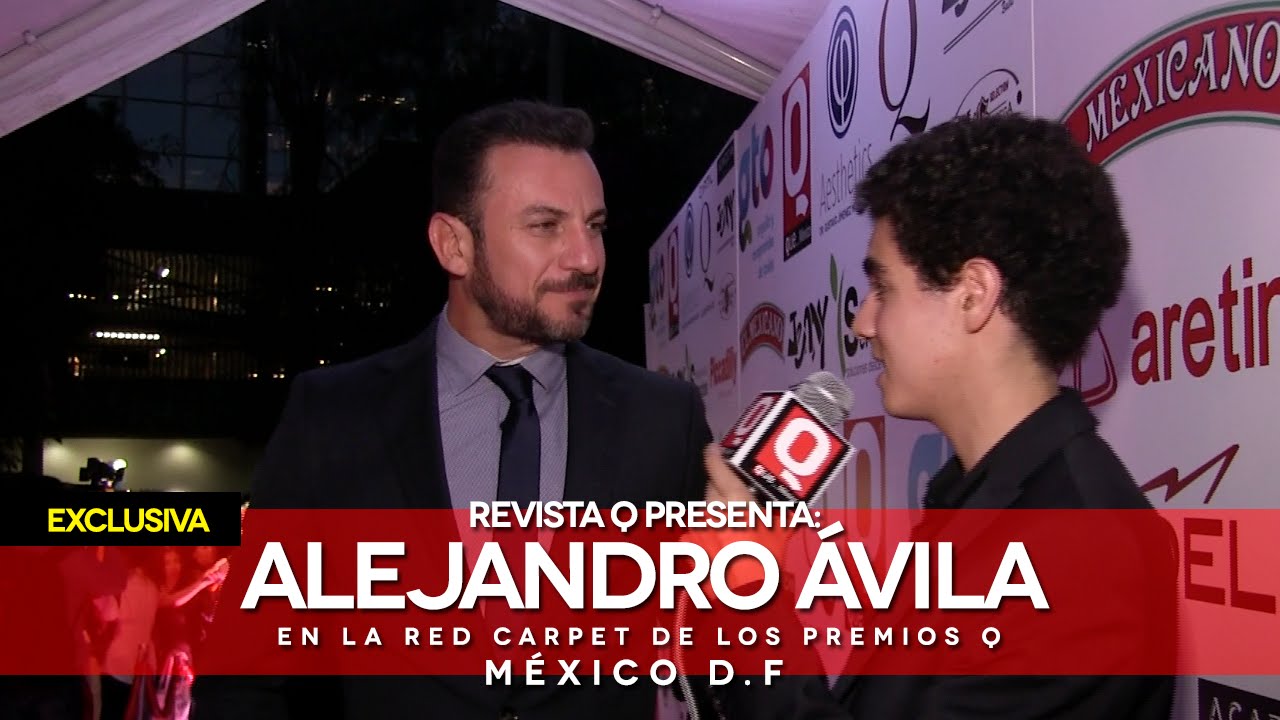 &iexcl;EXCLUSIVA! Alejandro &Aacute;vila nos habla sobre sus proyectos