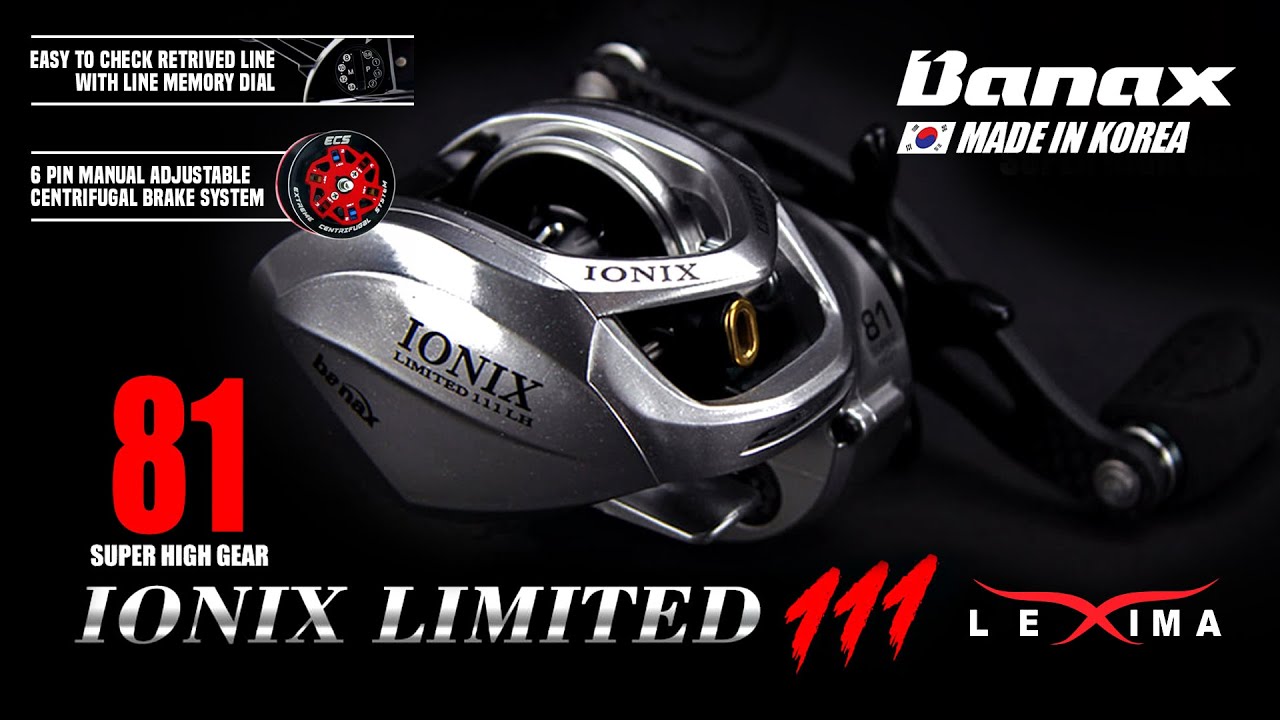 PUTARAN NGACIR REEL BC LANGKA BANAX IONIX LIMITED 111 EXTREME CENTRIFUGAL SYSTEM