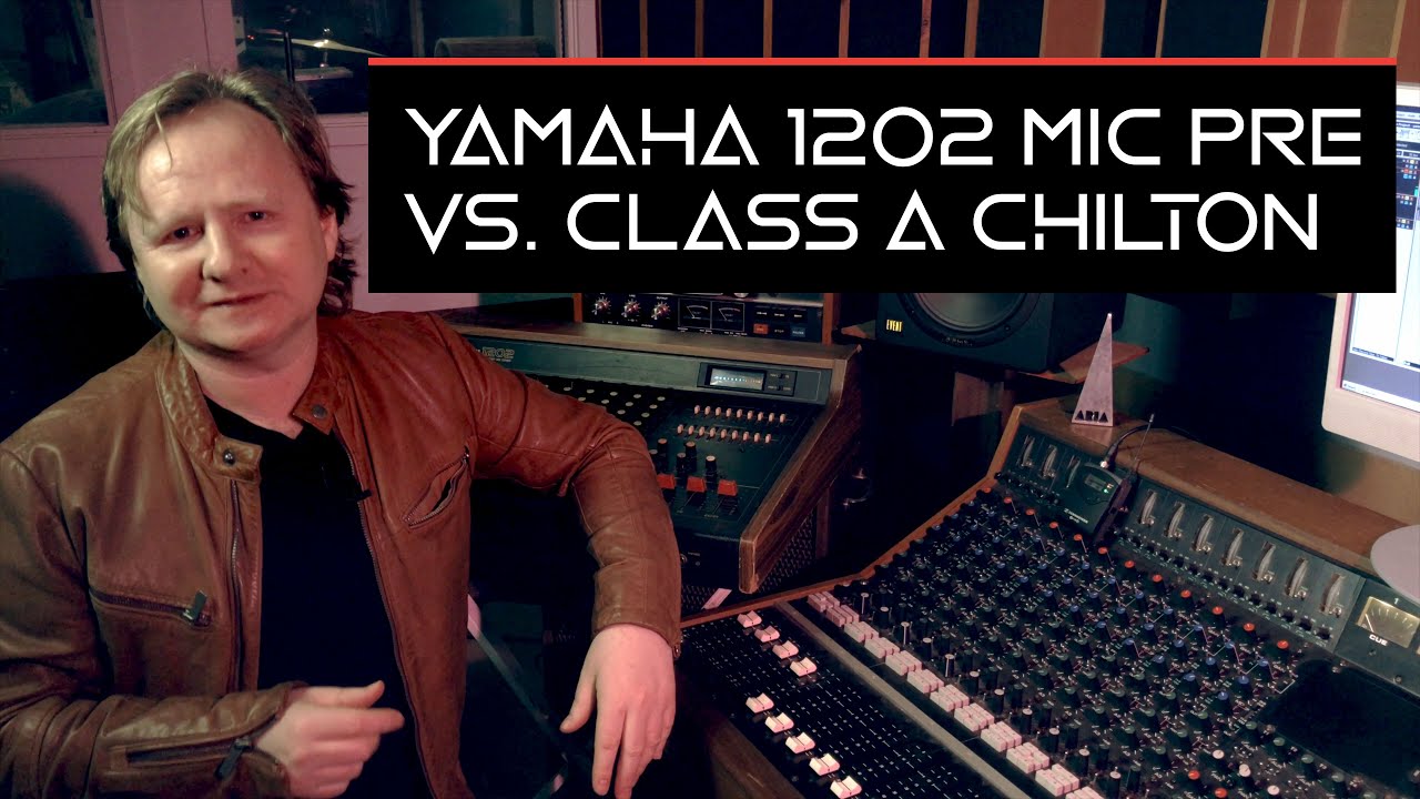 Yamaha 1202 Mixer Mic Preamps vs. Class A Chilton QM3 - Part 1