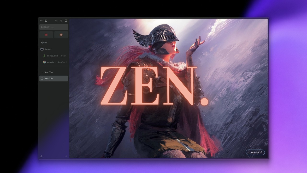 That One Zen Browser Setup.